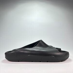 Jordan Post Slide Triple Black Sandals Comfort Casual Slip On Men’s Size 15